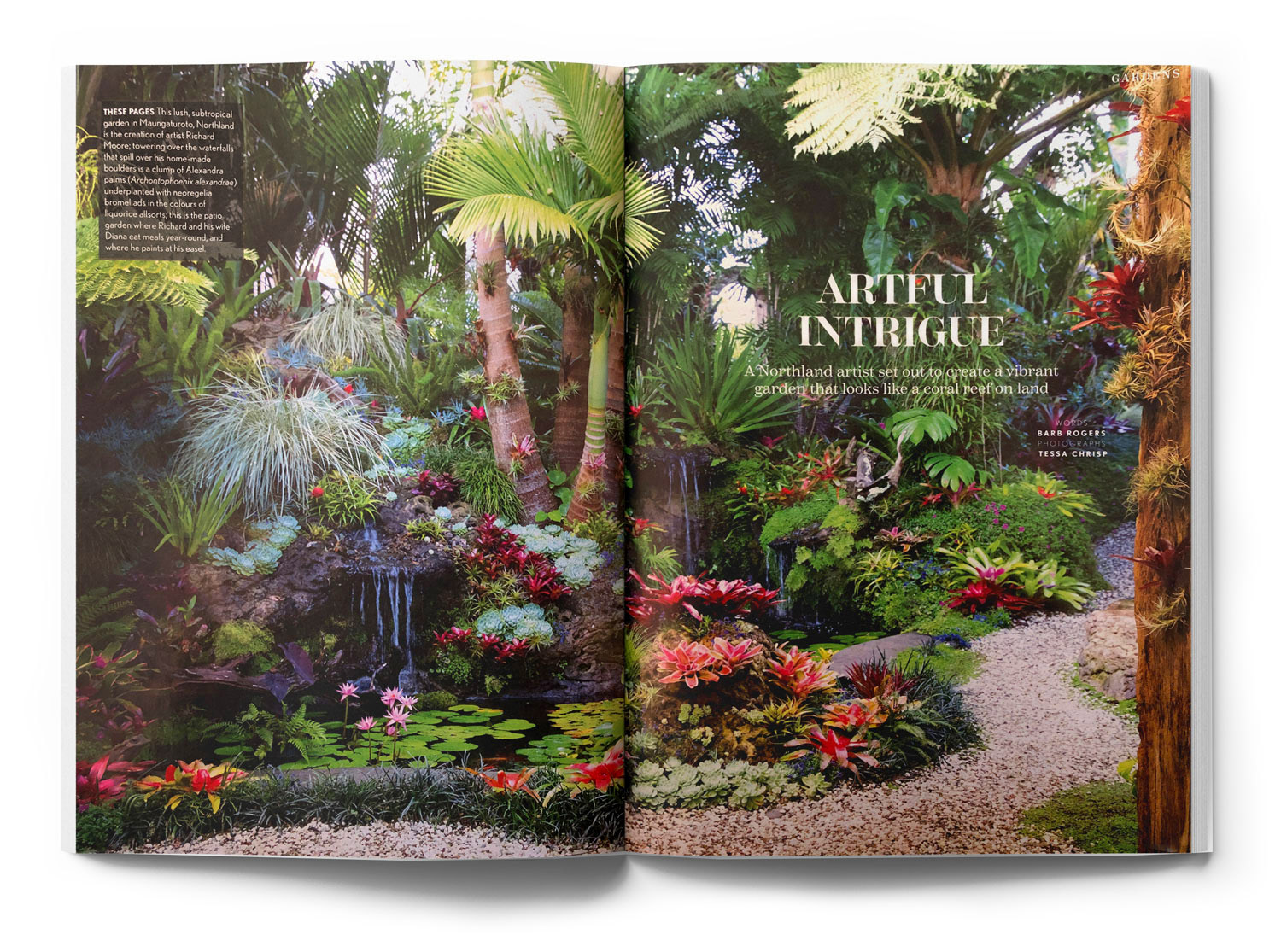 Ricandi Gardens in the NZ House & Garden Magazine